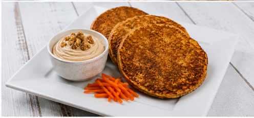 Carrot Cake Pancakes