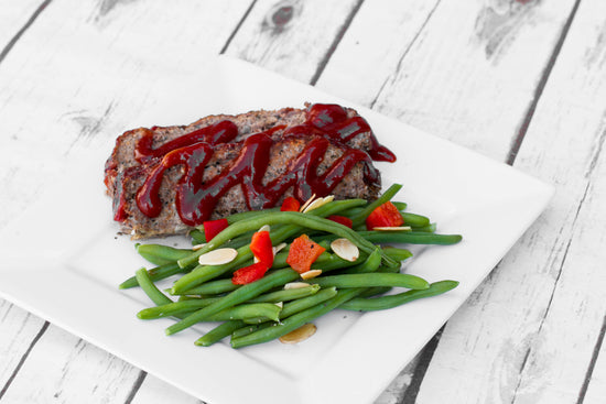 Homestyle Meatloaf & Green Beans
