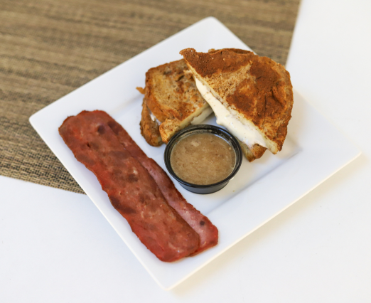 Salted Caramel Mocha Stuffed French Toast